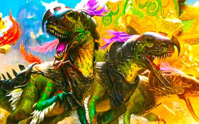 Another dino MTG card spikes 139% ahead of Ixalan release