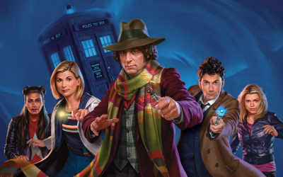 Here’s every legendary Doctor card from Magic: The Gathering’s Doctor Who set