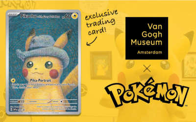Unique Pikachu With Grey Felt Hat Promo Card Up For Grabs At Van Gogh Museum