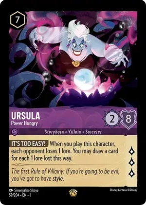 Ursula Power Hungry
