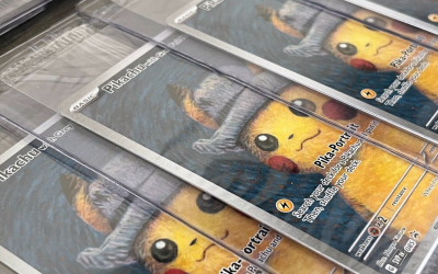 Surprise, surprise: sold-out Pikachu Van Gogh promo card is already being resold for hundreds of pounds online