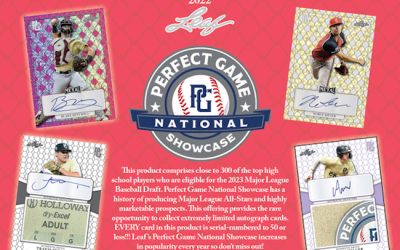 2022 Leaf Perfect Game National Showcase Checklist, Set Details