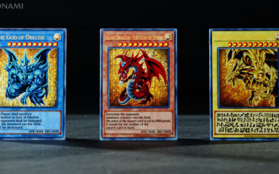 Yu-Gi-Oh!’s three stainless steel Egyptian God cards will set you back $399