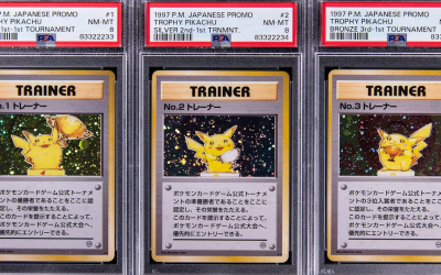 Another set of Pokémon TCG Trophy Pikachu cards sells at auction for nearly $800,000