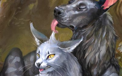 Cats and dogs MTG Secret Lair Commander deck has adorable lands