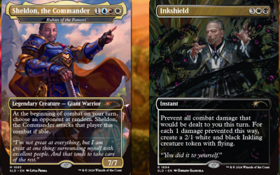 Sheldon’s Spellbook Secret Lair raises money for cancer charity with MTG cards in honour of Commander creator