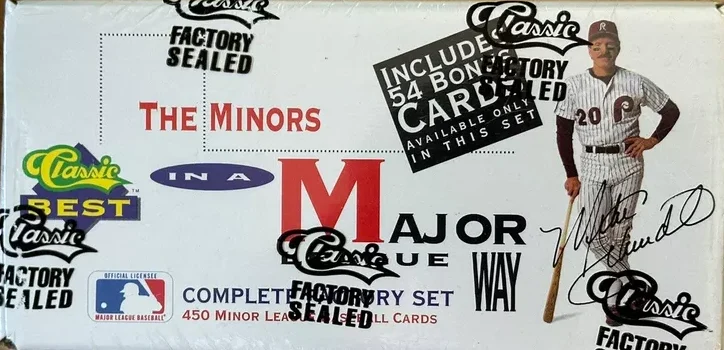 1991 Classic Best The Minors In A Major League Way Complete 450-Card Set SEALED