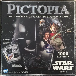 Star Wars Pictopia Ultimate Picture Trivia Family Edition Board Game
